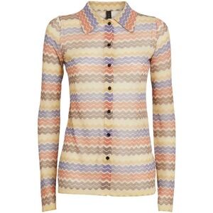 SIR the label Multicolor Zigzag Button-Up Top